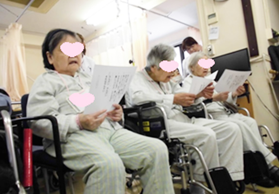 写真：「風船バレー」
